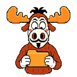 Pixel AnonyMoose opens an empty folder and a tiny fly comes out